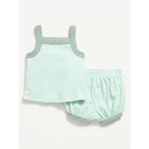 Ribbed Cami Tank and Shorts Set for Baby