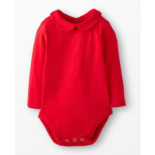 Hanna Anderson Baby Long Sleeve Collared Bodysuit