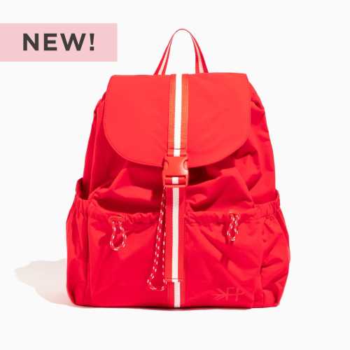 Cherry Motion Drawcord Backpack