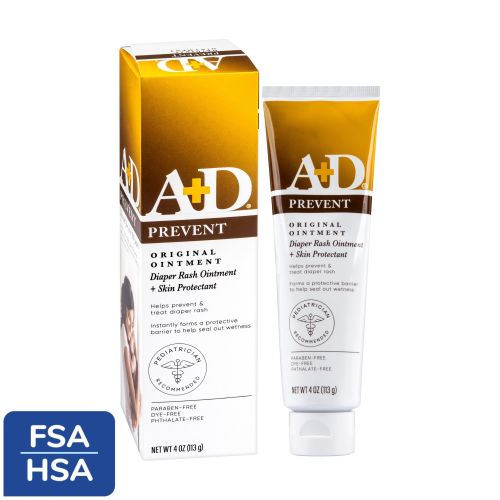 A+D Original Diaper Rash Ointment, 4oz