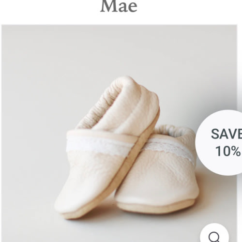 Cream Leather Baby Girl Shoes | Slip-On Baby Girl Shoes – Sun & Lace