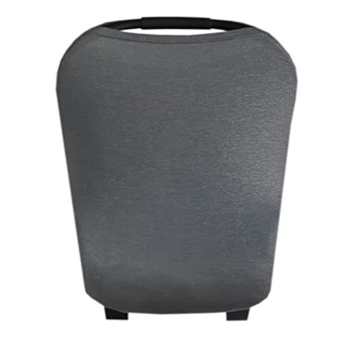 Copper Pearl Multi-Use Cover: Car Seat Covers, Nursing Cover, and Stroller Cover for Sun - Stretchy Fabric, All-Season Use, Stylish Designs, Easy Access for Moms - Slate