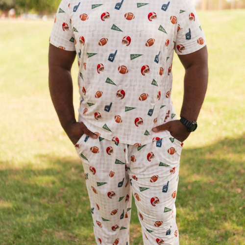 Adult Jogger Set In Football
