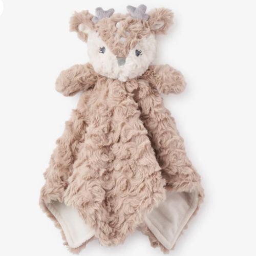 Plush Fawn Baby Security Blanket