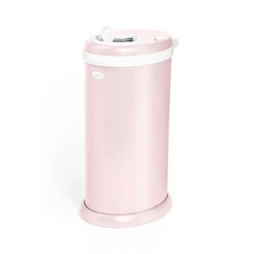 Ubbi Stainless Steel Diaper Pail - Blush Pink