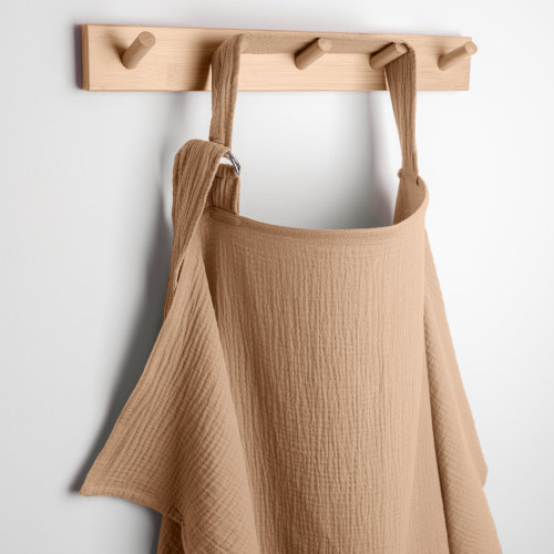 Comfy Cubs Breathable Nursing Cover - 100% Muslin Cotton With Rigid Hoop | Wayfair