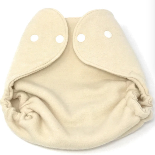 Natural Wool Snap Wrap Diaper Cover