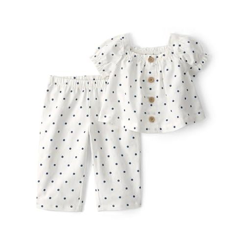 Carter's Baby Girls' 2-piece Pant Set