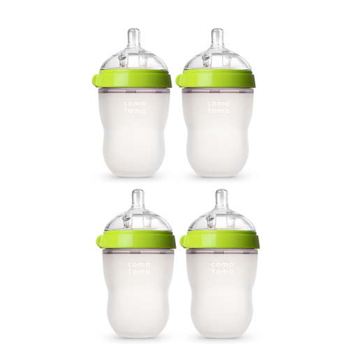 Comotomo Double Pack Bundle, Green (4x250ml)