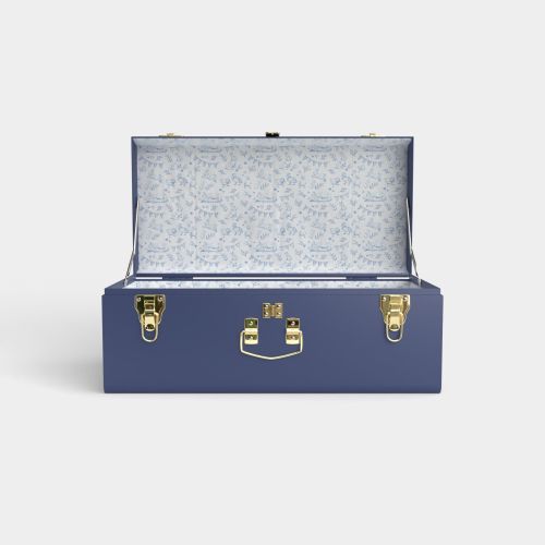 Petite Trunk - Navy - Petites at Play / Embroidery