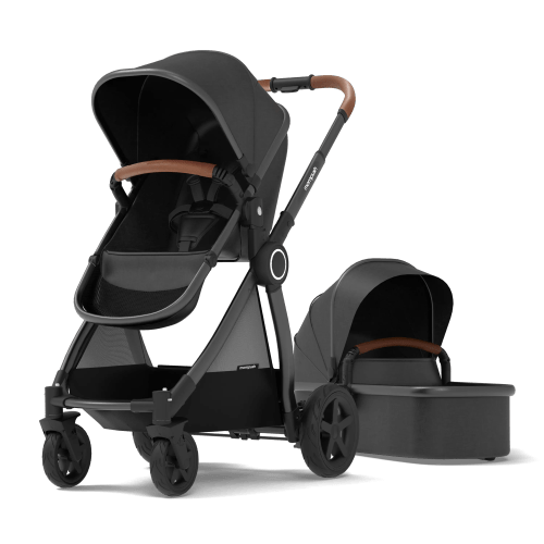 Mompush Meteor Stroller | Perfect 2 in 1 Bassinet Stroller for Babies | Mompush