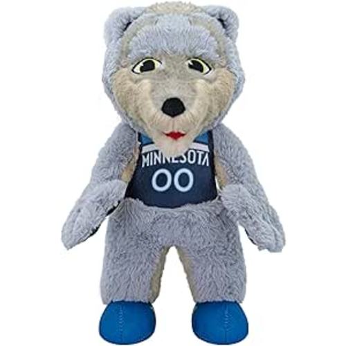 Bleacher Creatures Minnesota Timberwolves Crunch 10" Plush Figure- A Mascot for Play or Display