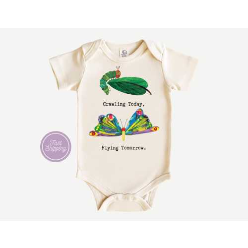 Hungry Caterpillar Baby Onesie: Storybook Shower Gift