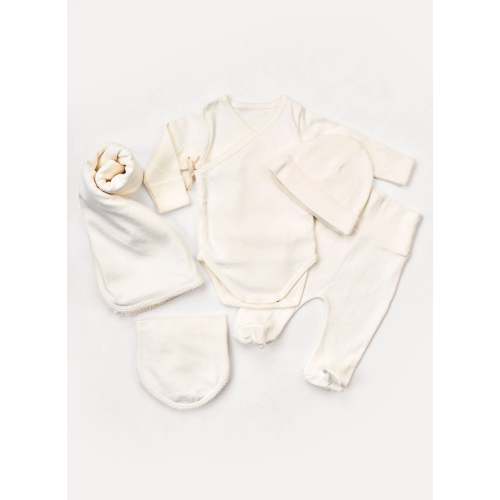 Welcome Baby Pointelle 5 Piece Set