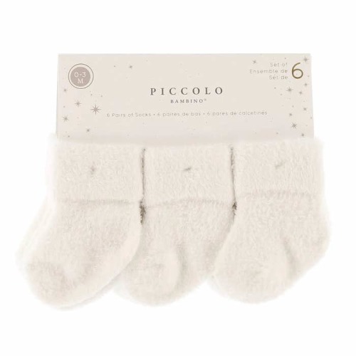 Chenille Socks (6 Pack)