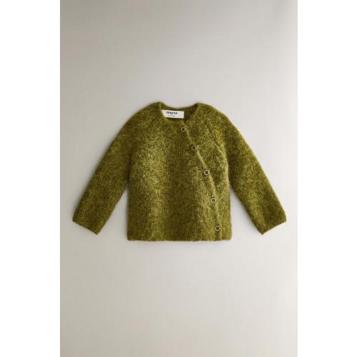 BABY ALPACA CARDIGAN - Green | ZARA United States
