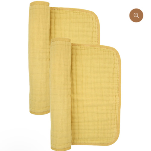 Cloud Muslin™ Burp Cloth 2 Pack - Honey