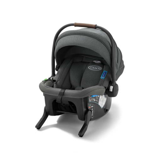 Graco GoMax Baseless Infant Car Seat ft. Insta-Install Rigid LATCH, Ace 2024, Black
