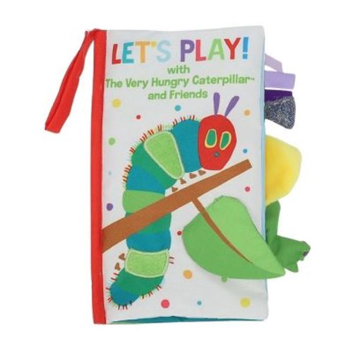 World Of Eric Carle Very Hungry Caterpillar 6" Inch Sensory Soft Activity Book Toy