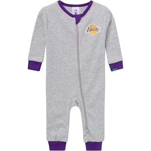 Gerber unisex-baby Nba Team Footless Pajamas
