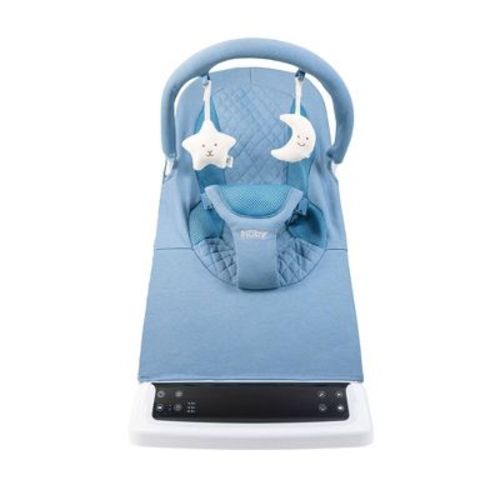 Nuby Deluxe Baby Bouncer - Navy Blue