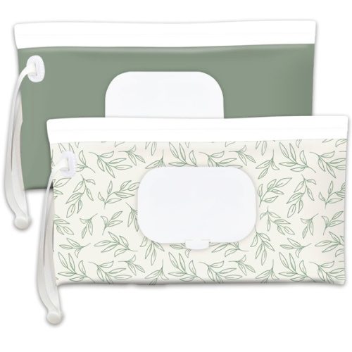 cephira Baby Wipes Pouch for Travel (2-Pack)