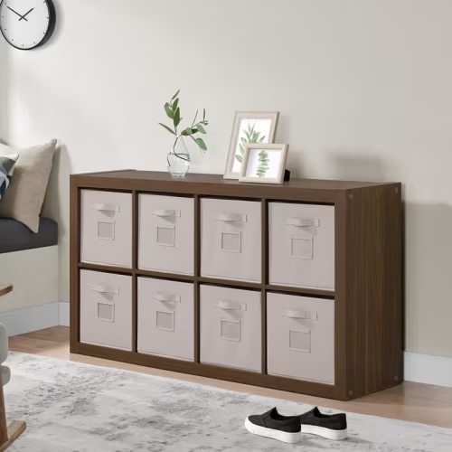 Onin Room Divider with 8 Storage Bins | Costco