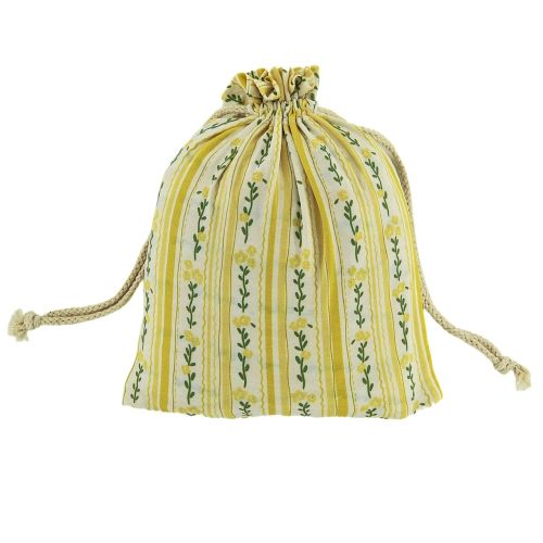 Sunny Meadow Stripe Bamboo Crib Sheet