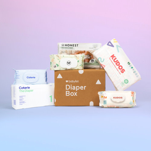 Babylist Diaper Box - 103 Diapers & 176 Wipes | Babylist Shop