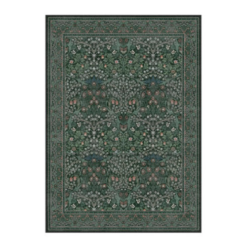 Alcott Hill® Machine Washable Floral Area Rug With Non-Slip Backing & Reviews | Wayfair