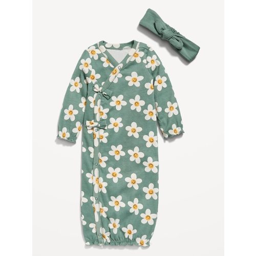 Printed Sleep Sack & Headband Set for Baby