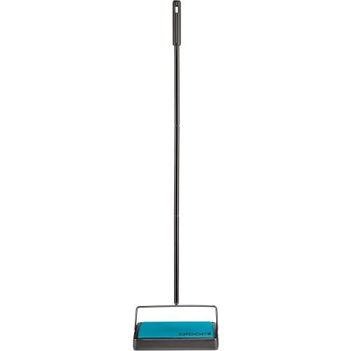 Bissell Easy Sweep Compact Carpet & Floor Sweeper, 2484A, Teal