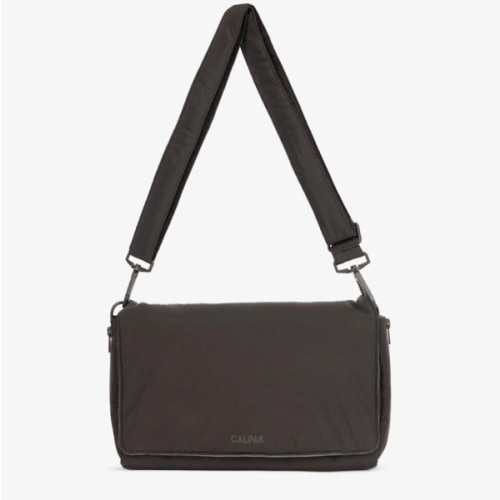 Convertible Stroller Caddy Crossbody - Black