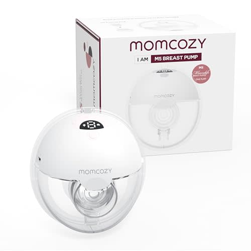 Momcozy Breast Pump Hands Free Mobile Style, 3 Modes & 9 Levels, 24mm - 2 Pack