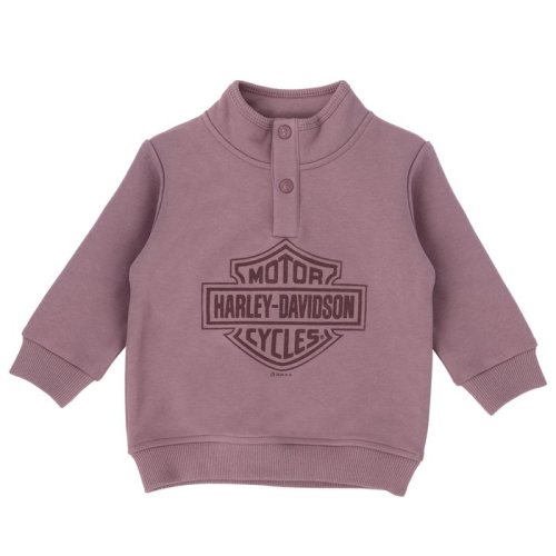 Infant Girls Fleece Snap Placket Pullover | Harley-Davidson USA
