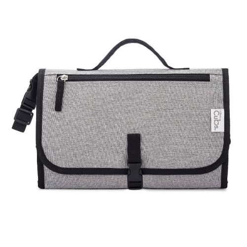 Changing Pad Portable for Baby and Toddler by Comfy Cubs - Solid Grey