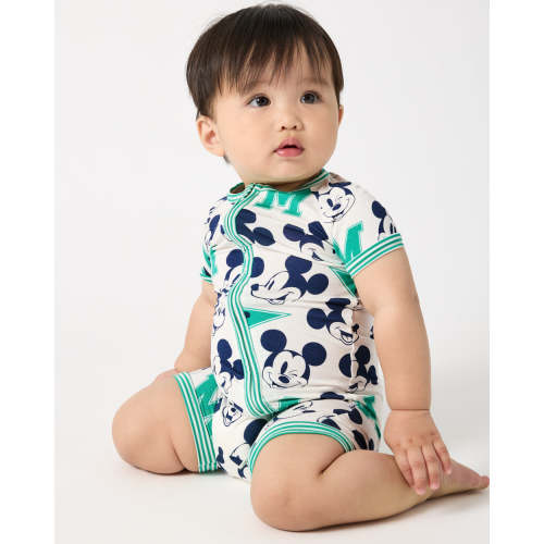 Disney Varsity Mickey Mouse Shorty Zippy | Little Sleepies