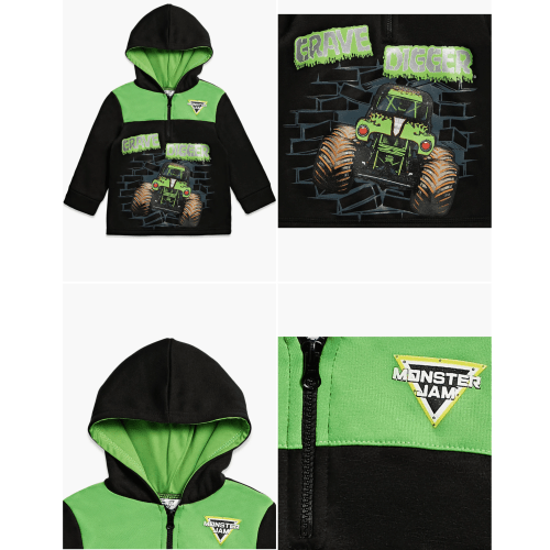 Grave Digger Fleece Hooded Sweatshirt