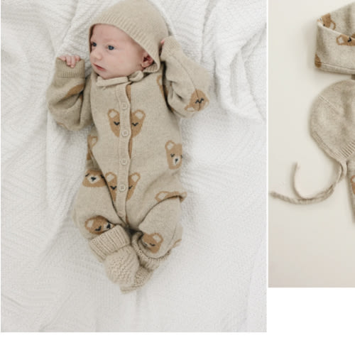 Luna + Luca Bear Cashmere Luxxe Set