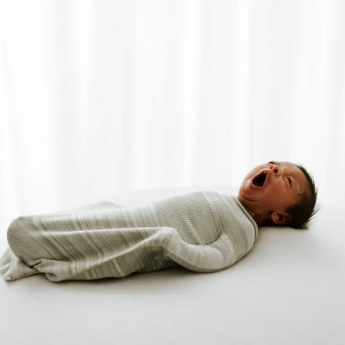 Bamboo Blend Mint Swaddle Sleep Sack - Small ( 6-12 pounds)