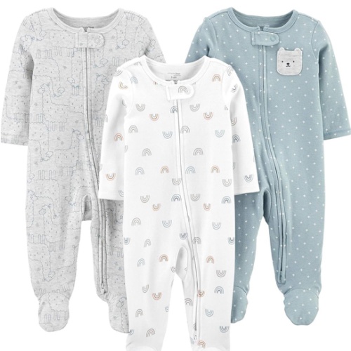 Simple Joys by Carter's Baby 3-Pack Neutral Sleep and Play