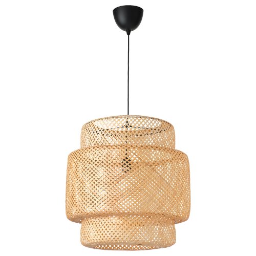 SINNERLIG Pendant lamp - bamboo/handmade 20 "
