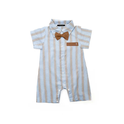 Sunday Morning Jumpsuit with Bowtie