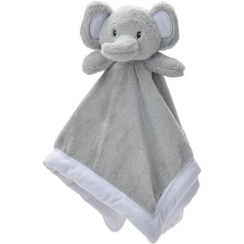 Baby Elephant Security Blanket, Soft Loveys for Babies for Newborn Boys and Girls, Gender Neutral Security Blanket with Stuffed Animal, Baby Snuggle Toy