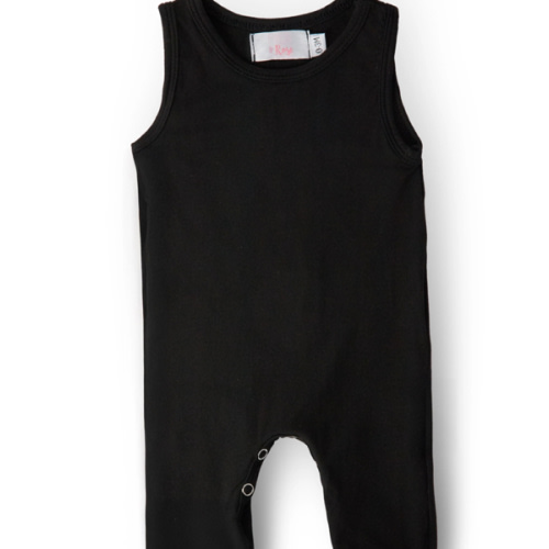 Black Tank One-Piece Jogger – Witching Hour Baby