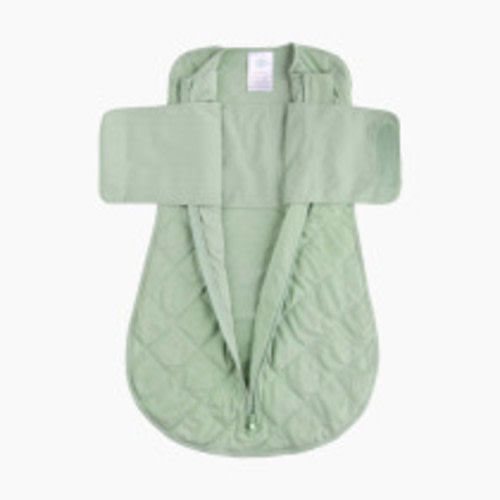 Dreamland Baby Dream Weighted Swaddle (2nd Generation) - Sage Green, 0-6 Months