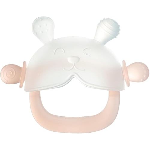 Dr.Isla Baby Teether Toy, Anti-Drop Baby Mitten Teether for 3M-2T