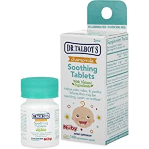 Amazon.com: Dr. Talbot's Chamomile Soothing Tablets, Quick Dissolve, 140 Count : Health & Household