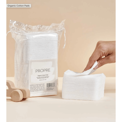 Organic Cotton Pads – Propre Baby