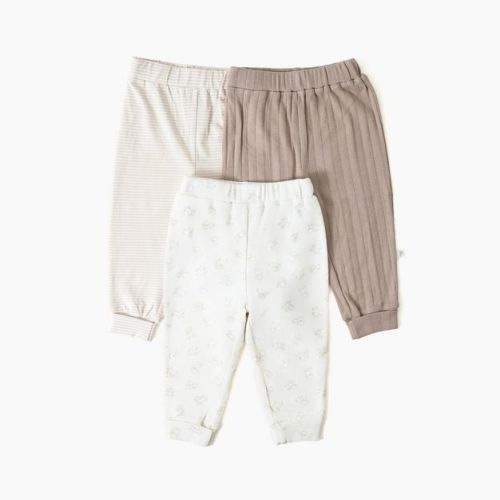 Picolette by Olivia Culpo Baby Oliver Dog Pants - Beige/Ivory 6-9M